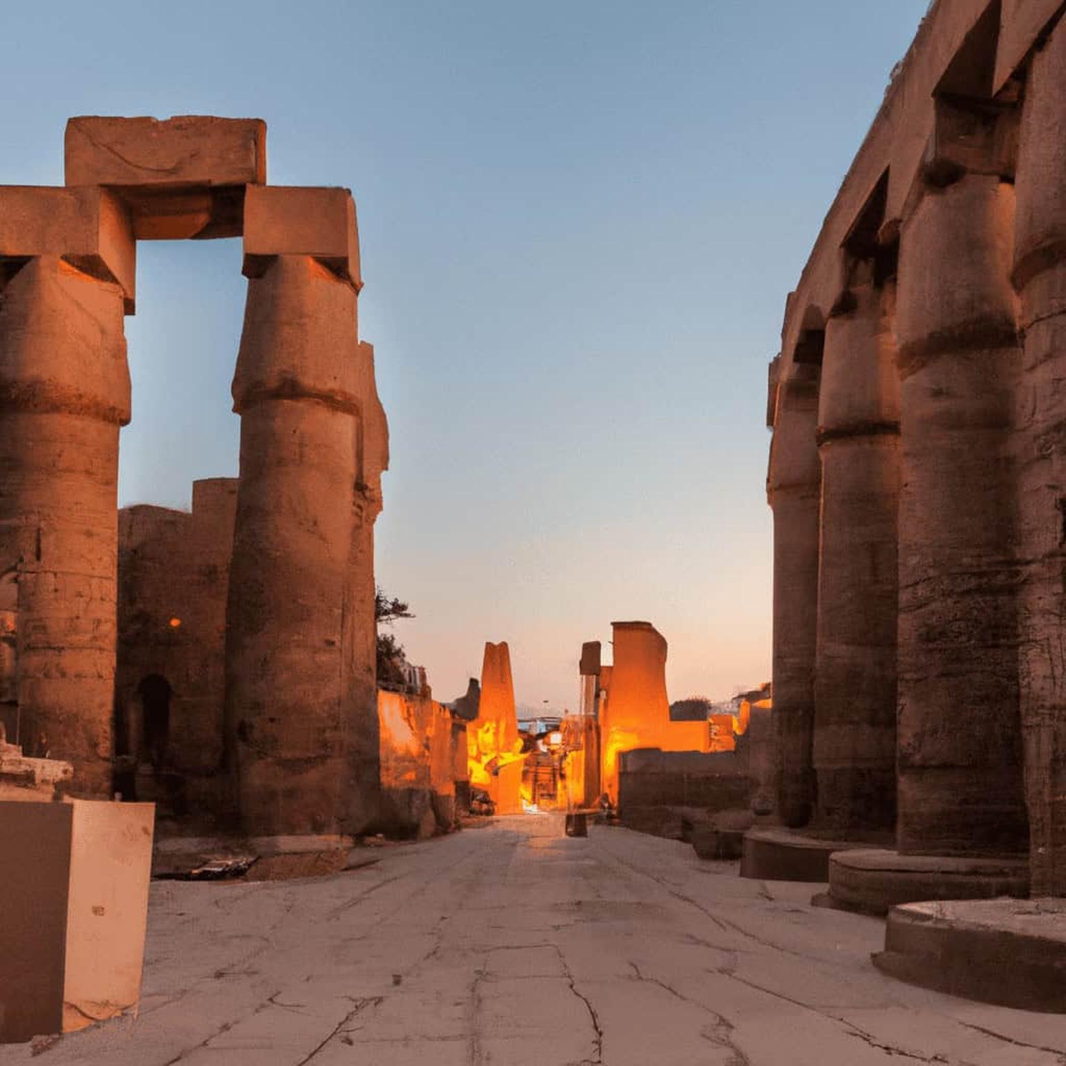Egyptian archaeological sites to visit in Egypt