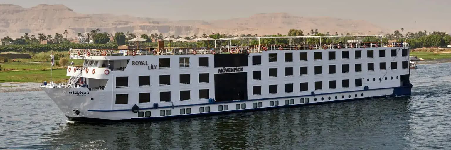 Mövenpick Royal Lily Nile Cruise – luxury Nile river cruise ship