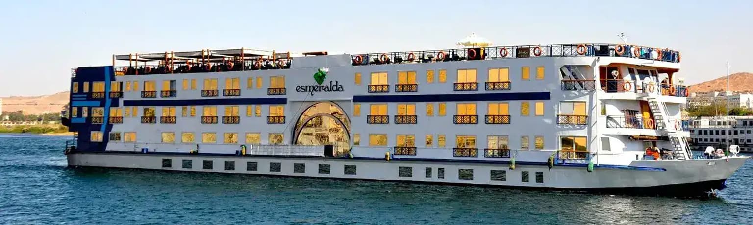 Esmeralda Nile Cruise – ultra-deluxe Nile river cruise ship