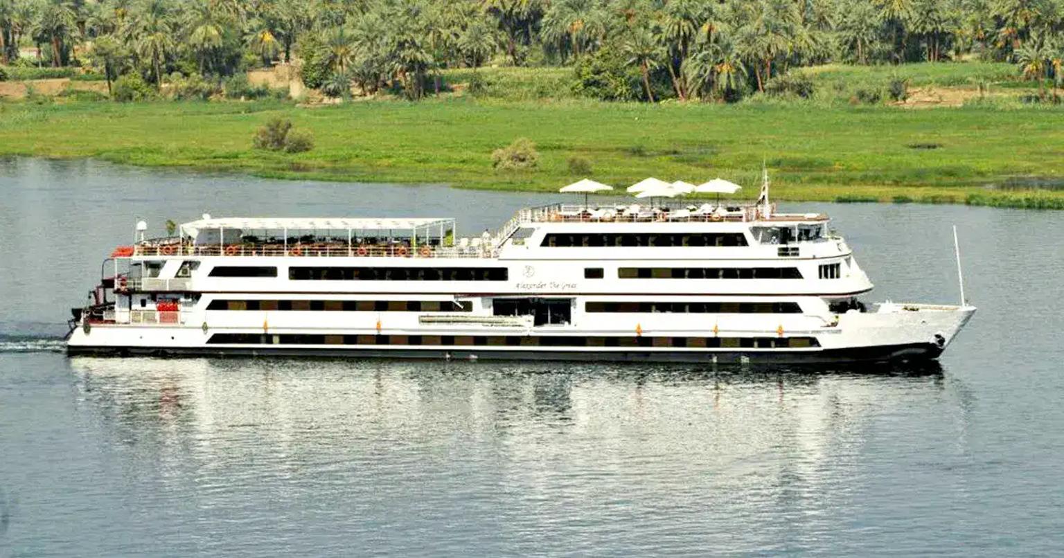 Alexander The Great Nile Cruise – ultra-deluxe Nile river cruise ship