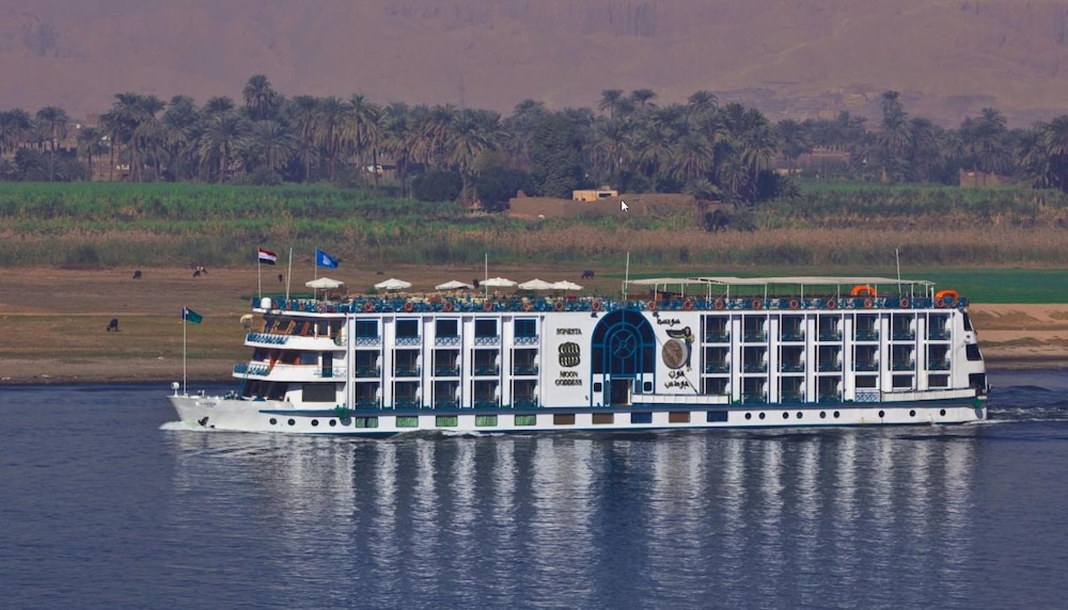 Sonesta Moon Goddess Nile Cruise – ultra-deluxe Nile river cruise ship
