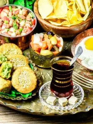 Typical Egyptian Breakfast