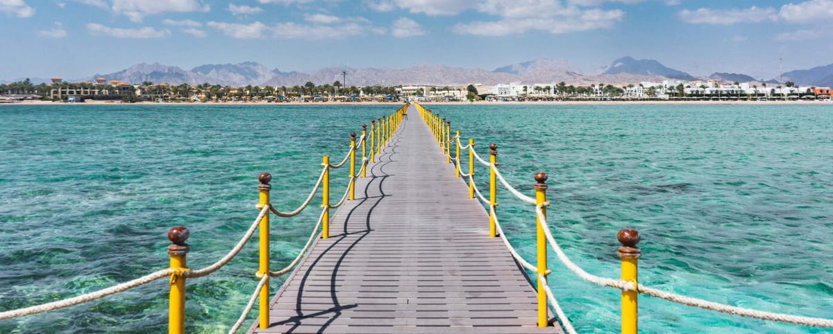 View of Sharm el Sheikh Beach