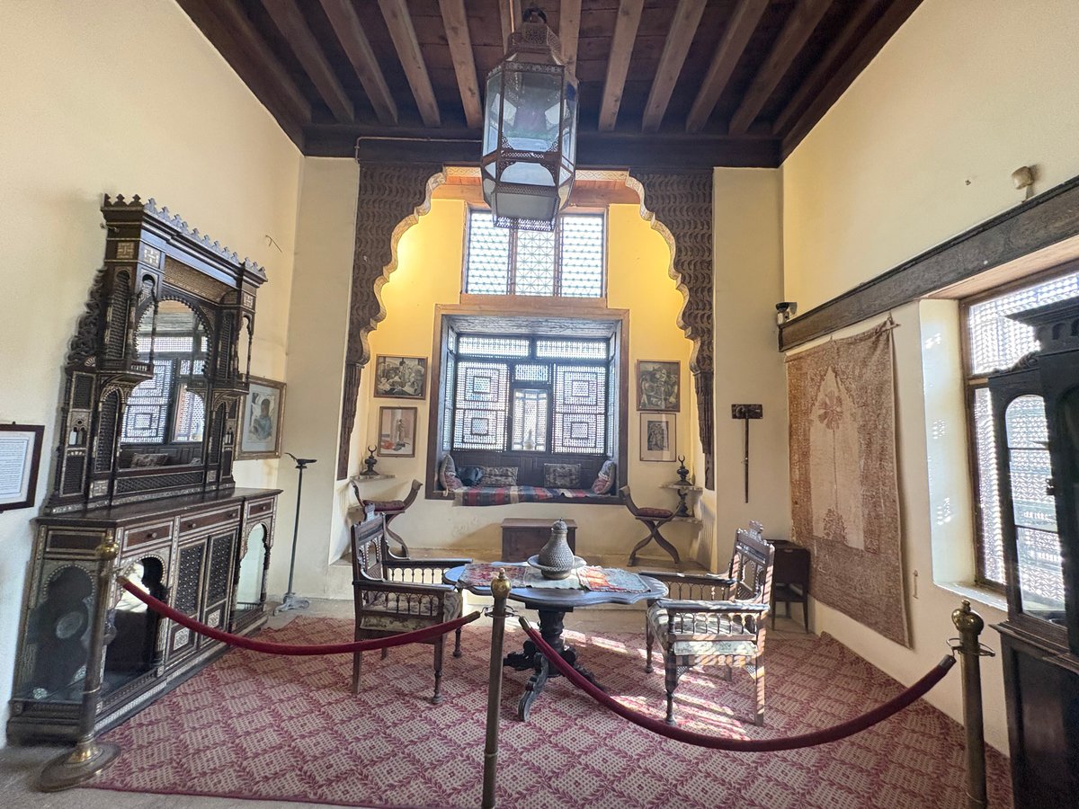 Gayer-Anderson Museum, Cairo, furnished room. Photo: ولاء, PUBLIC DOMAIN, via Wikimedia Commons