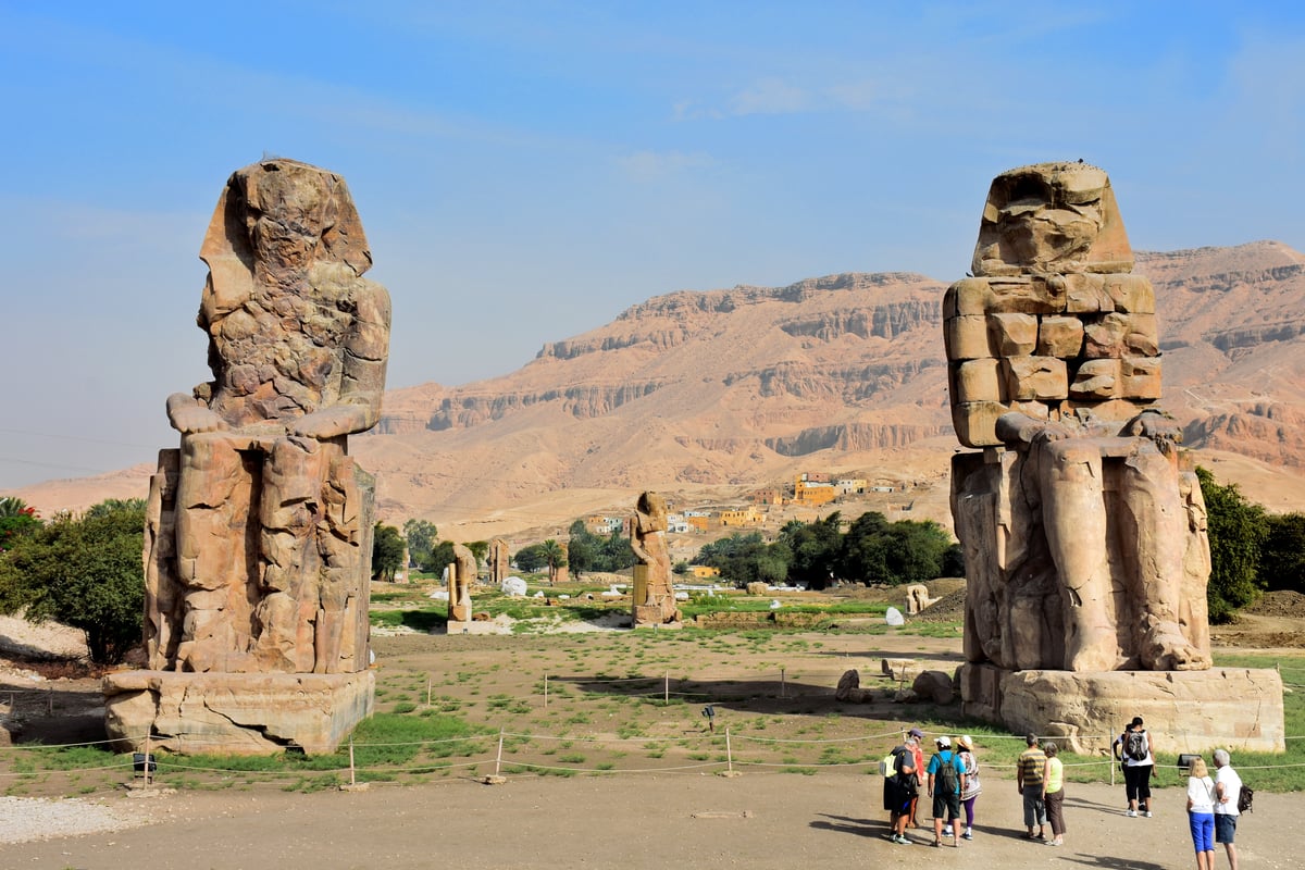 Colossi of Memnon, Luxor West Bank – Attraction – photo 2