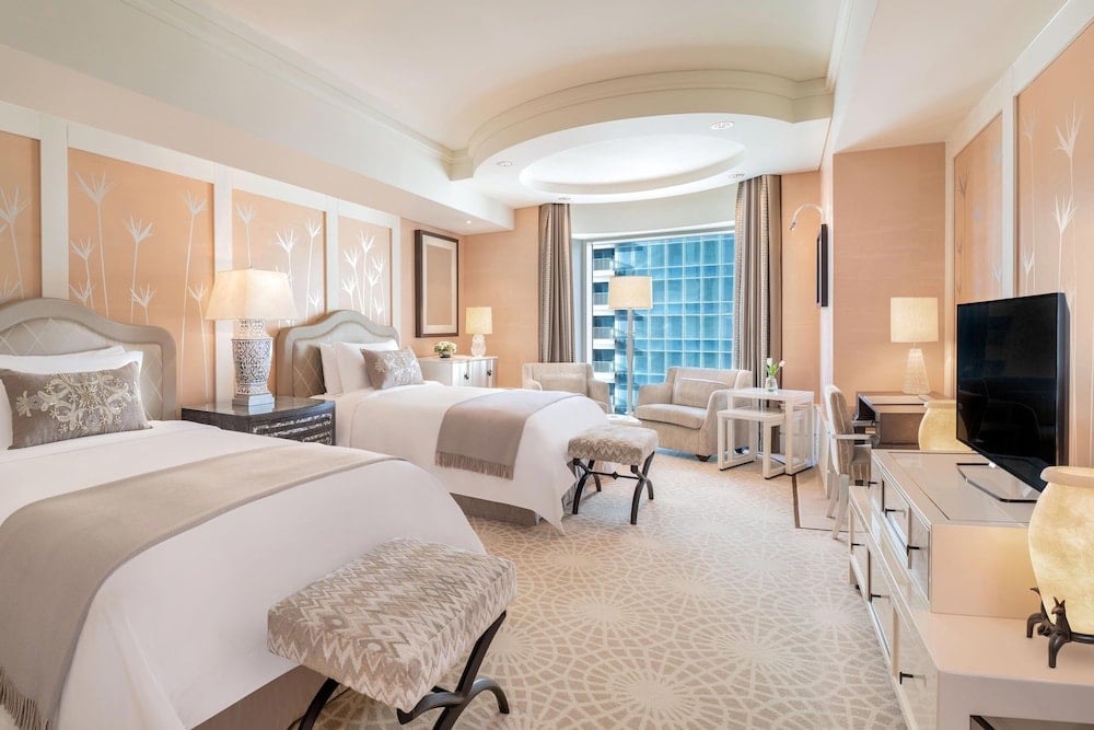 St. Regis Cairo, Deluxe Room 2 Double Beds View
