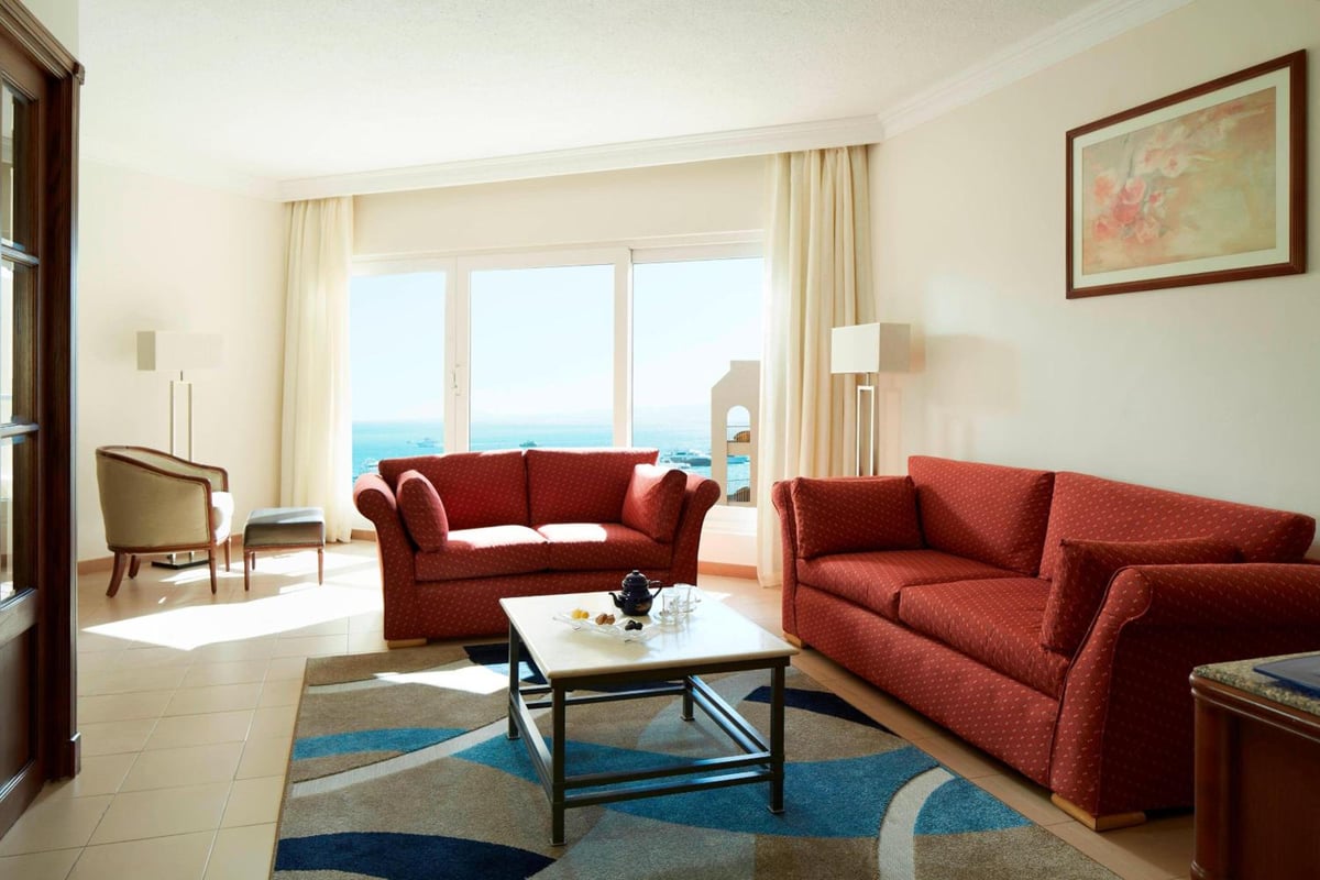 Marriott Hurghada Beach Resort, One Bedroom Venus King Suite with Sea View