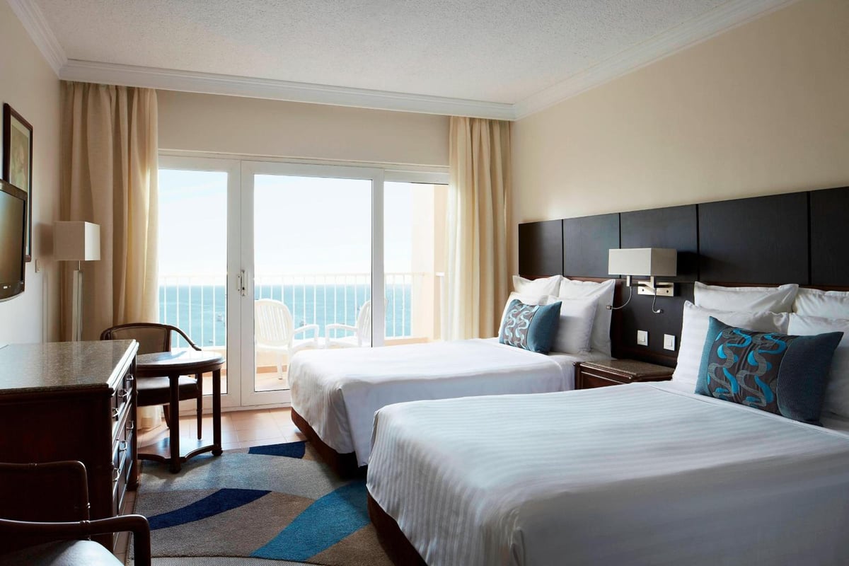 Marriott Hurghada Beach Resort, Standard Twin Room with Balcony and Sea View