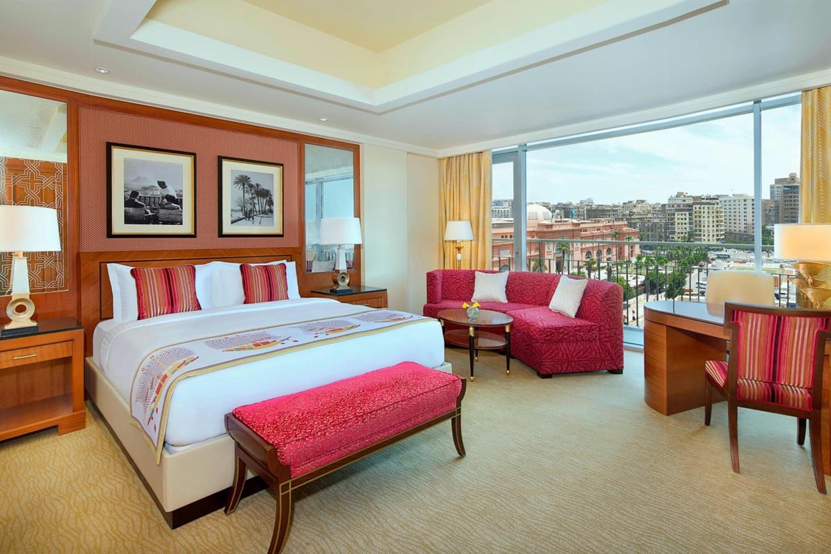 Nile Ritz-Carlton Cairo, Club Room 1 King Club Lounge Access