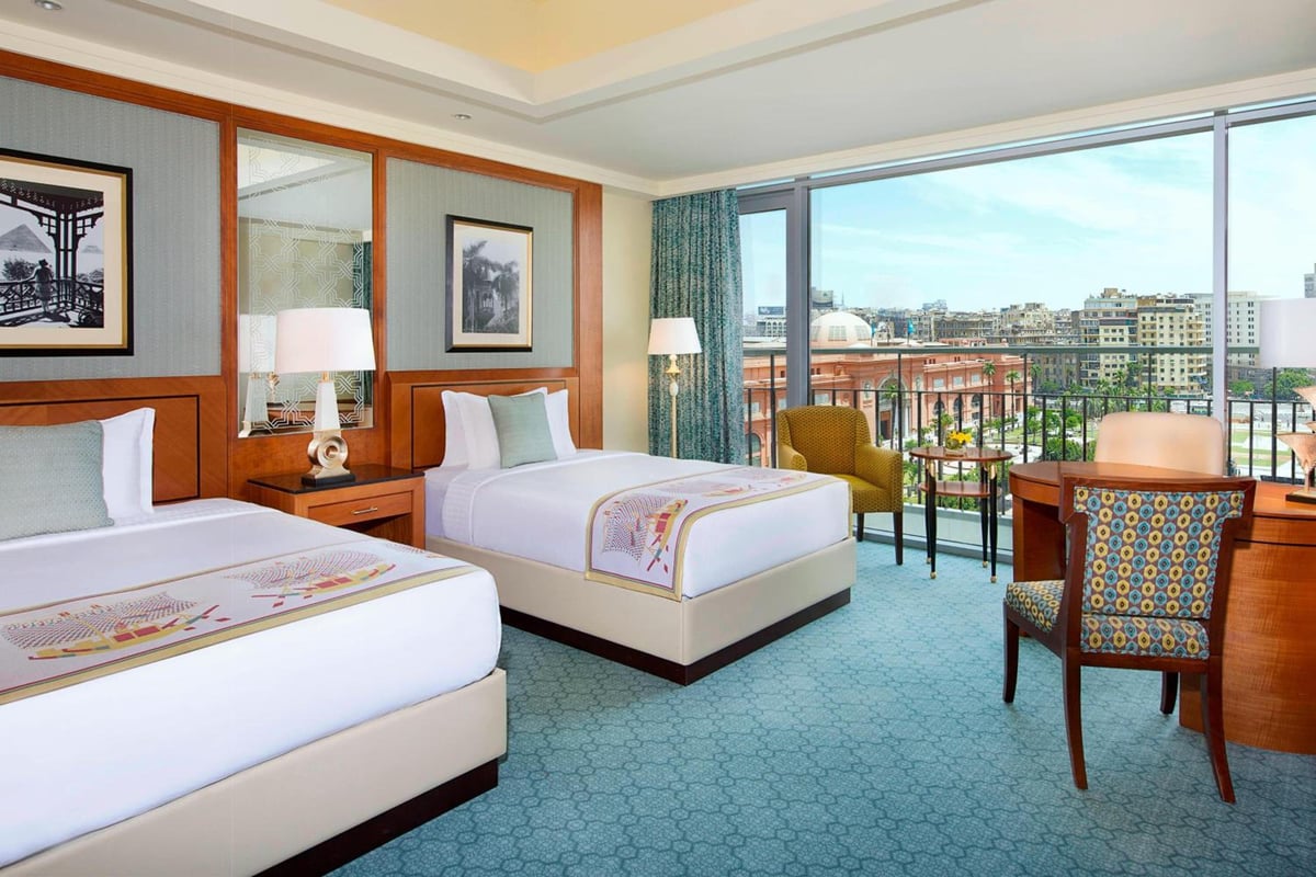 Nile Ritz-Carlton Cairo, Deluxe Room 2 Doubles