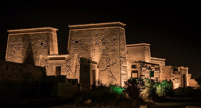 Philae Temple Sound & Light Show Evening Tour
