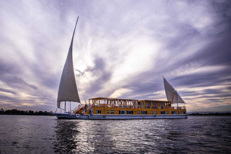 Dahabiya Nile Cruise 4 Nights, Embark 2nd August - Solar Eclipse 2027