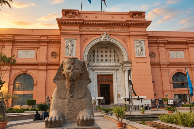 Pyramids, Sphinx and Egyptian Museum Cairo Day Tour